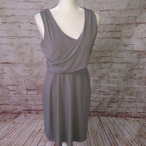 Athleta Dresses & Skirts - Athleta Dress Gray Wrap Medium